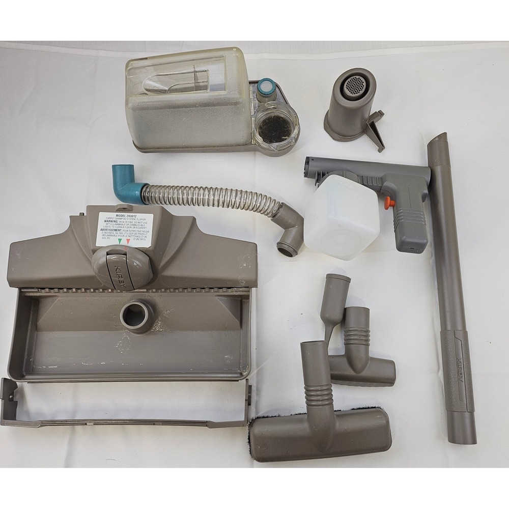 Kirby Sentria II Carpet Shampoo System Model 293012 Vacuum‎ Attachments Grey Kit
